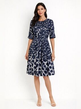 Thakoon for Target Women's Tie-Dye Dress Size Medium Short Sleeve
